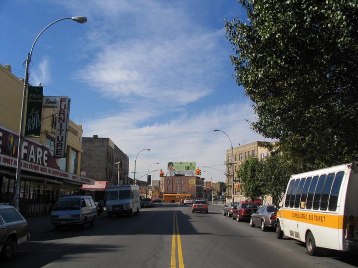 Pitkin Avenue and Legion Street Looking West, Brownsville, Brooklyn