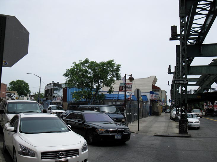 North Side of Myrtle Avenue at Troutman Street, Bushwick, Brooklyn