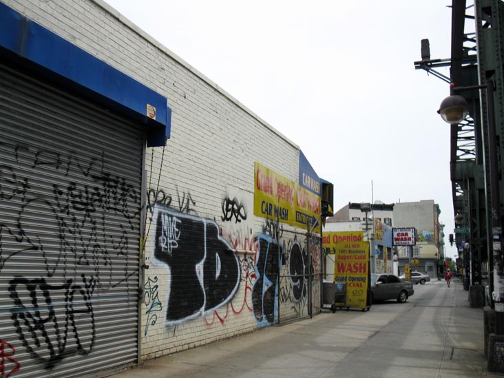 North Side of Myrtle Avenue at Ditmars Street, Bushwick, Brooklyn