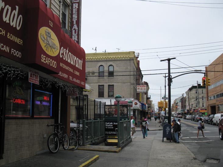 Wyckoff Avenue and Stanhope Street, SE Corner, Bushwick, Brooklyn