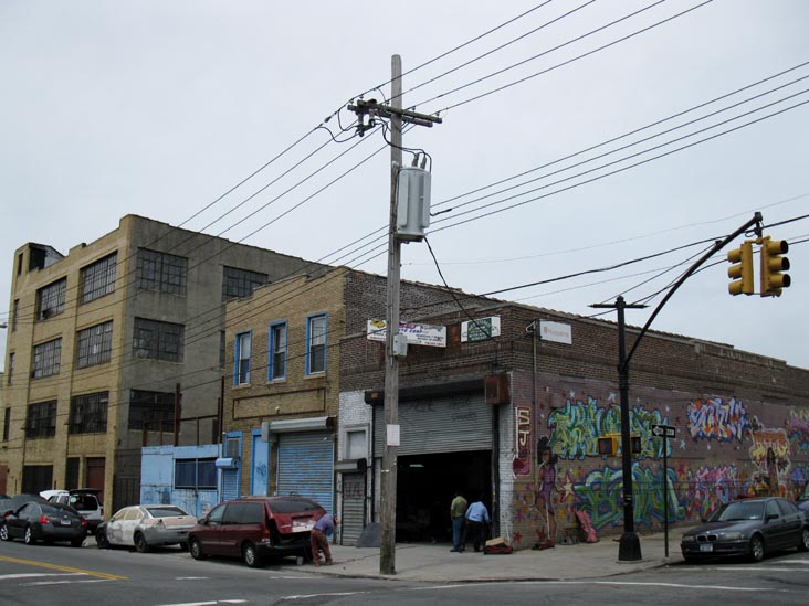 Wyckoff Avenue and Troutman Street, NW Corner, Bushwick, Brooklyn