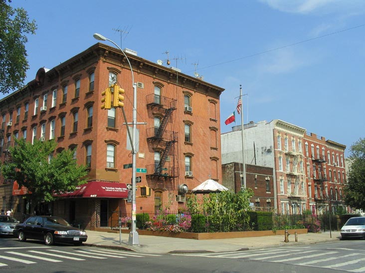 Court Street and 4th Place, NE Corner, Carroll Gardens, Brooklyn