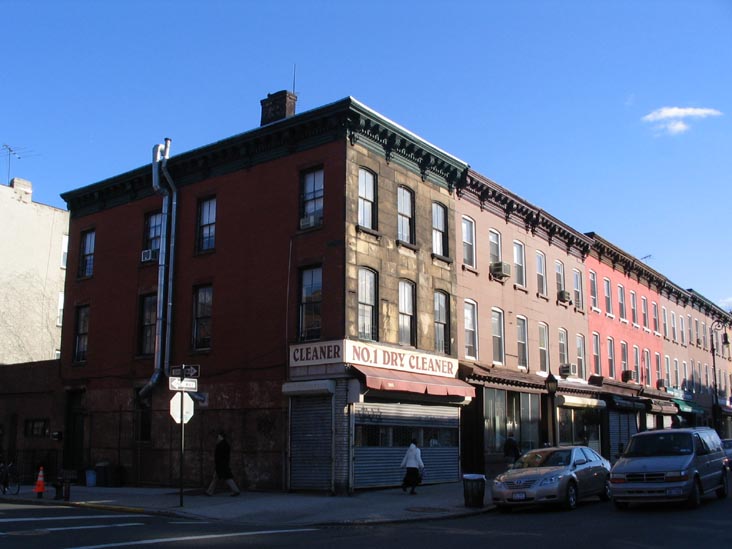 Smith Street and Sackett Street, SE Corner, Carroll Gardens, Brooklyn