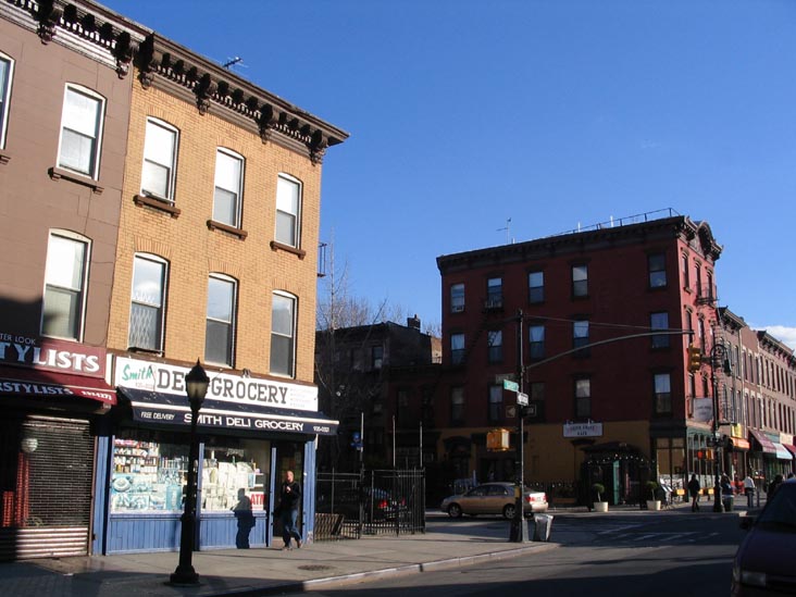 Smith Street and Union Street, NE Corner, Carroll Gardens, Brooklyn
