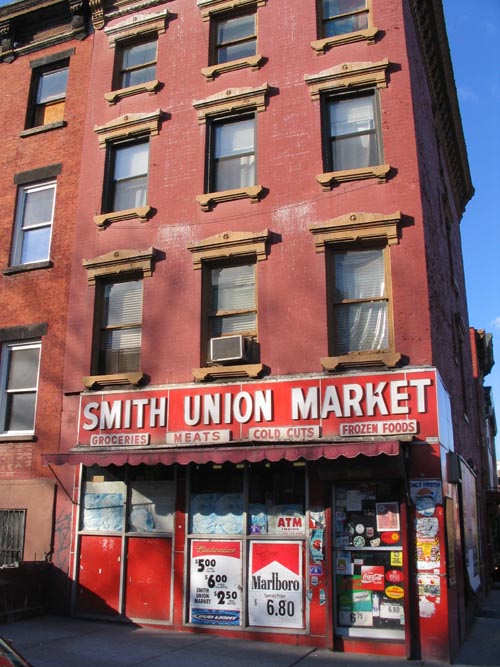 Smith Street and Union Street, NW Corner, Carroll Gardens, Brooklyn
