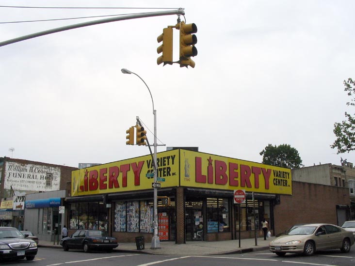 Eldert Lane and Liberty Avenue, SE Corner, City Line, Brooklyn