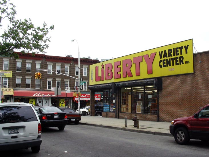 Eldert Lane and Liberty Avenue, SE Corner, City Line, Brooklyn