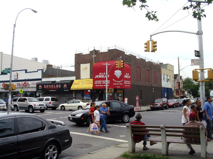 Eldert Lane and Liberty Avenue, NW Corner, City Line, Brooklyn