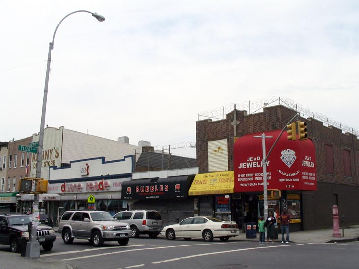 Eldert Lane and Liberty Avenue, NW Corner, City Line, Brooklyn
