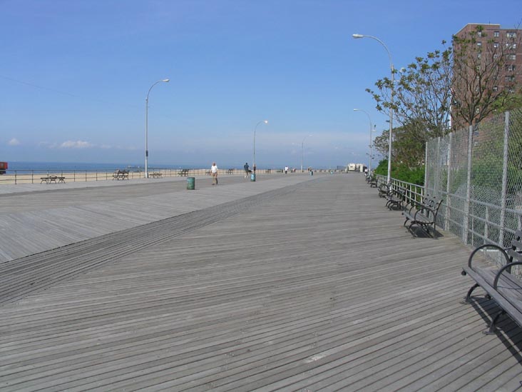Coney Island Boardwalk, Western End, Coney Island, Brooklyn, May 20, 2004