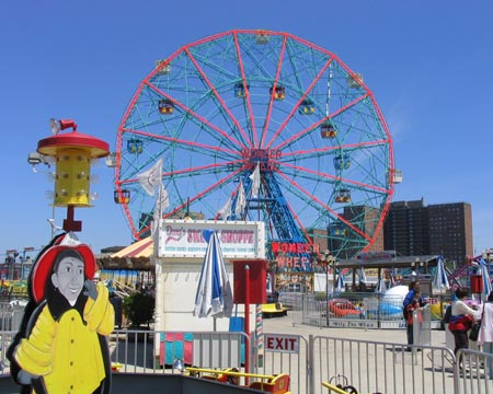 Deno's Wonder Wheel Amusement Park, Coney Island, Brooklyn, May 20, 2004