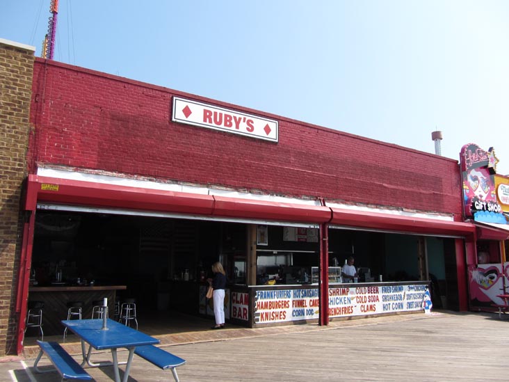 Ruby's Bar & Grill, Boardwalk, Coney Island, Brooklyn, May 26, 2012