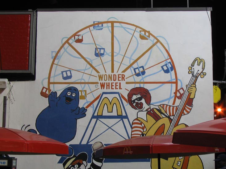 McDonald's, Coney Island, Brooklyn, July 9, 2004