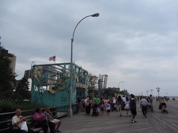 New York Aquarium, Boardwalk, Coney Island, Brooklyn, September 2, 2012
