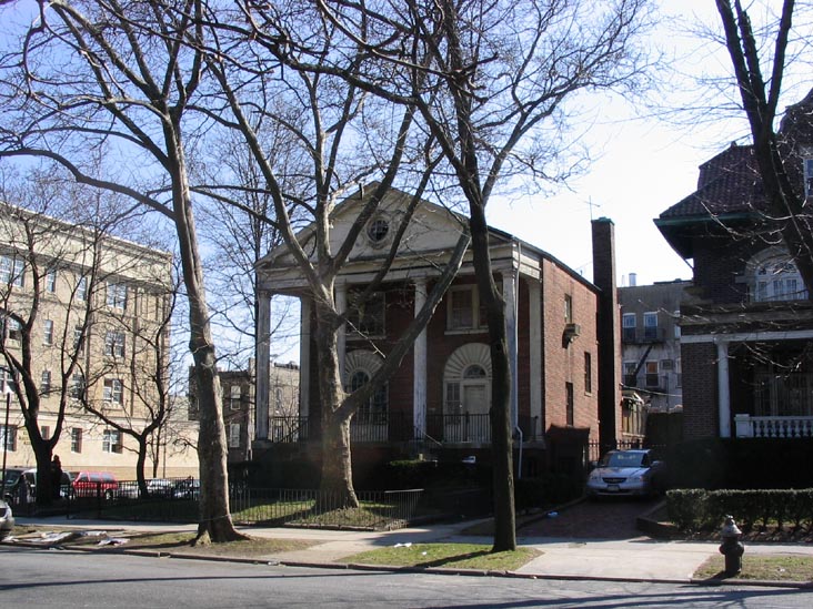 House on Carroll Street and Kingston Avenue, Crown Heights, Brooklyn
