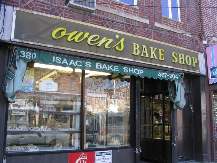 Isaac's Bake Shop, 380 Kingston Avenue, Crown Heights, Brooklyn
