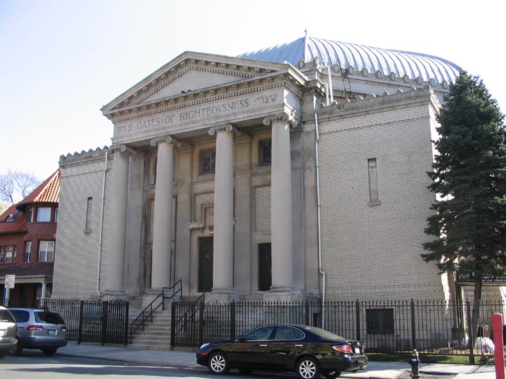 Synagogue off of Kingston Avenue, Crown Heights, Brooklyn