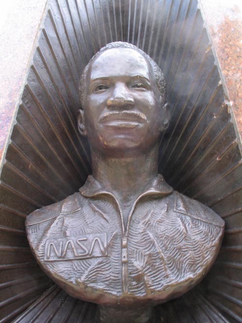 Dr. Ronald E. McNair Monument, McNair Park, Crown Heights, Brooklyn