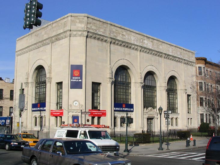 Banco Popular, 539 Eastern Parkway at Nostrand Avenue (Kings County Savings Bank Building), Crown Heights, Brooklyn