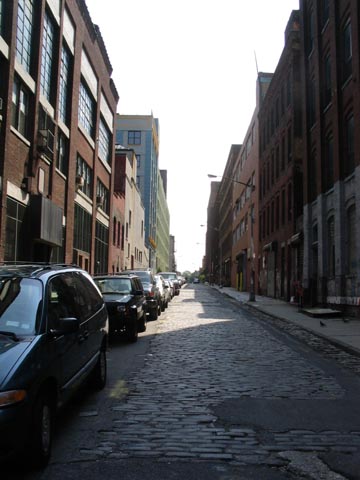 Jay and Water Streets Looking East, DUMBO, Brooklyn