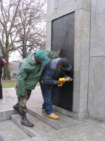Prison Ship Martyrs Monument Shaft Entrance, Fort Greene Park, Brooklyn