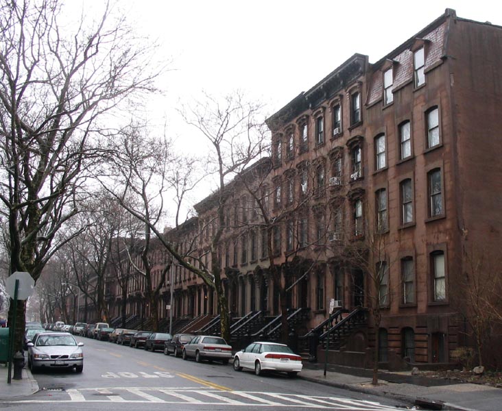 S. Portland Street and Dekalb Avenue, SW Corner, Fort Greene, Brooklyn