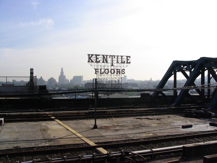 Kentile Floors Sign From Smith-9th Street Subway Station, Gowanus, Brooklyn
