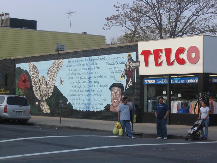 Mural, Telco, 109 Avenue U, Gravesend, Brooklyn