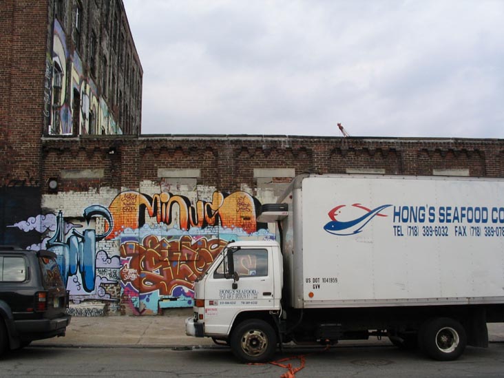 North Side of Ash Street Between Manhattan Avenue and McGuinness Boulevard, Greenpoint, Brooklyn, February 16, 2005