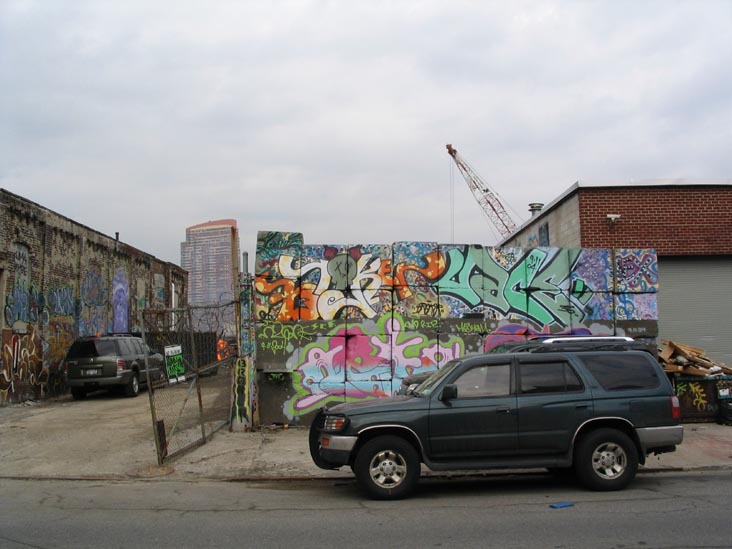 North Side of Ash Street Between Manhattan Avenue and McGuinness Boulevard, Greenpoint, Brooklyn, February 16, 2005