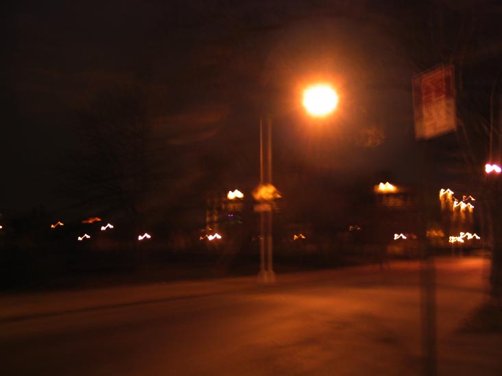 McCarren Park at Night, Greenpoint, Brooklyn, March 27, 2004