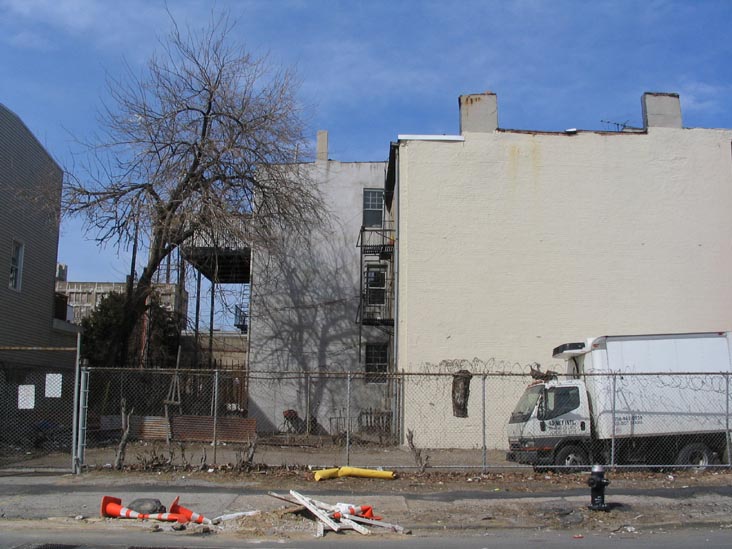 Calyer Street and Franklin Street, NW Corner, Greenpoint, Brooklyn, March 16, 2005