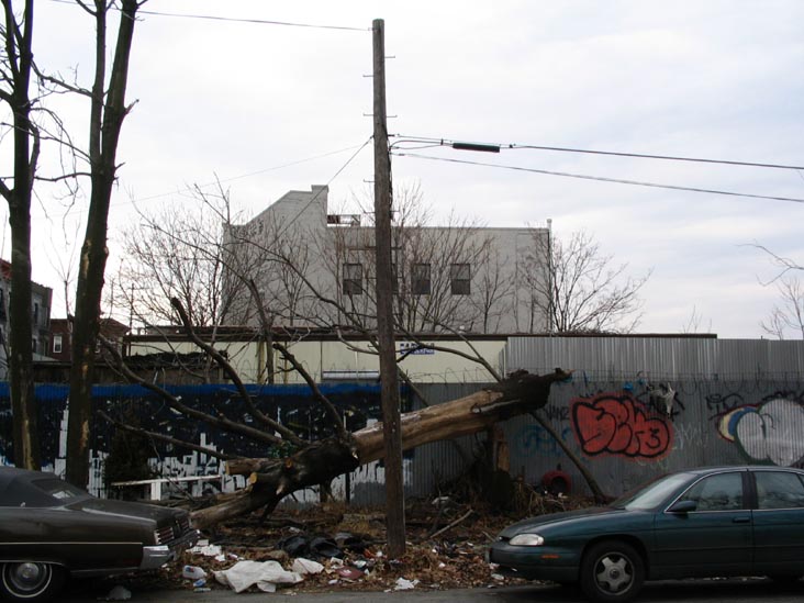 Dupont Street and Franklin Street, SW Corner, Greenpoint, Brooklyn, February 16, 2005