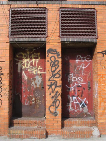 North Side of Freeman Street Between Provost Street and McGuinness Boulevard, Greenpoint, Brooklyn, February 17, 2005