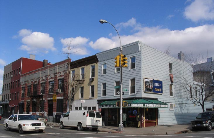 Huron Street and Franklin Street, NE Corner, Greenpoint, Brooklyn, February 18, 2005