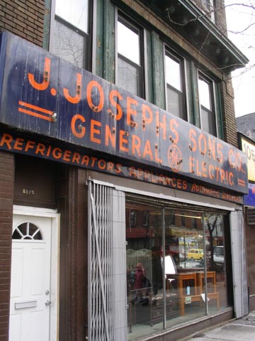 J. Josephs Sons Co., 1064 Manhattan Avenue, Greenpoint, Brooklyn, February 21, 2004