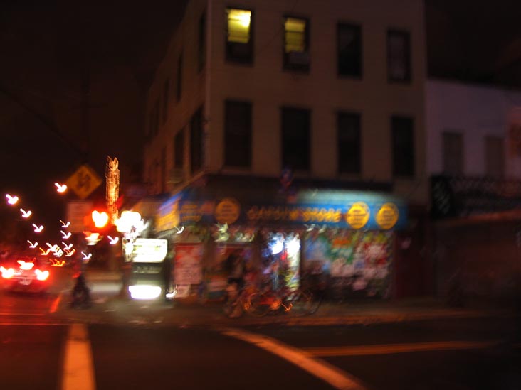 Manhattan Avenue and Nassau Avenue, SE Corner, Greenpoint, Brooklyn, March 27, 2004