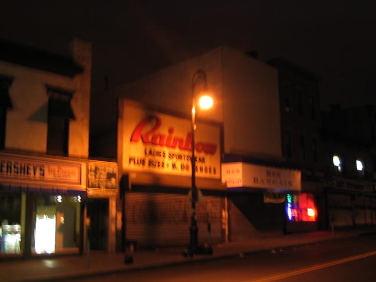 West Side of Manhattan Avenue Between Calyer Street and Noble Street, Greenpoint, Brooklyn, March 27, 2004
