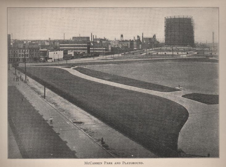 McCarren Park and Playground, 1912 Parks Annual Report