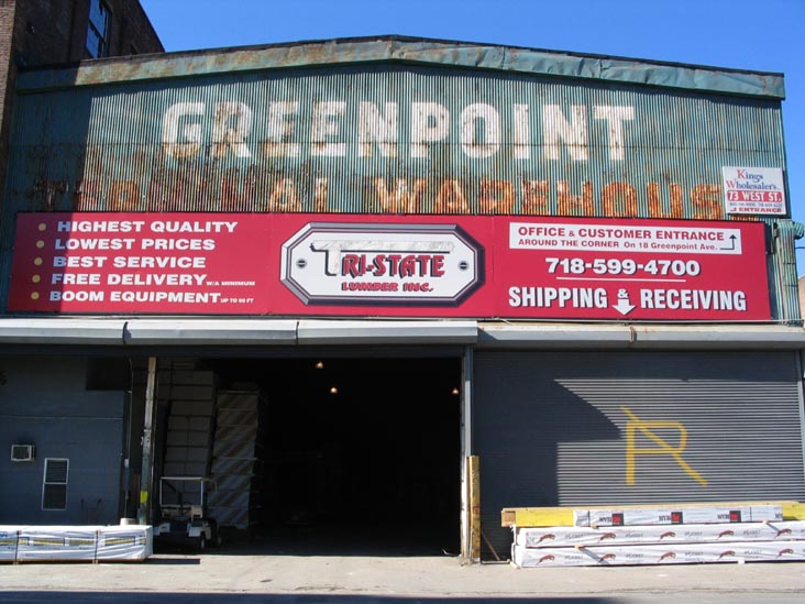 Greenpoint Terminal Warehouse, West Street at Milton Street, Greenpoint, Brooklyn, February 11, 2005