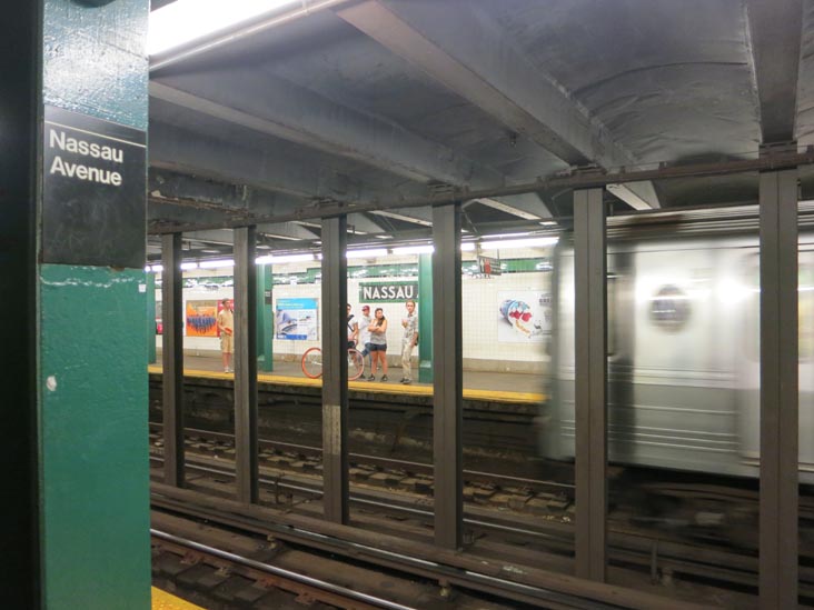 Nassau Avenue Subway Station, Greenpoint, Brooklyn, June 23, 2012