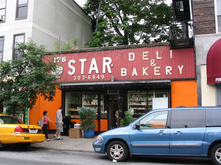 Star Deli & Bakery, 176 Nassau Avenue, Greenpoint, Brooklyn, July 24, 2004