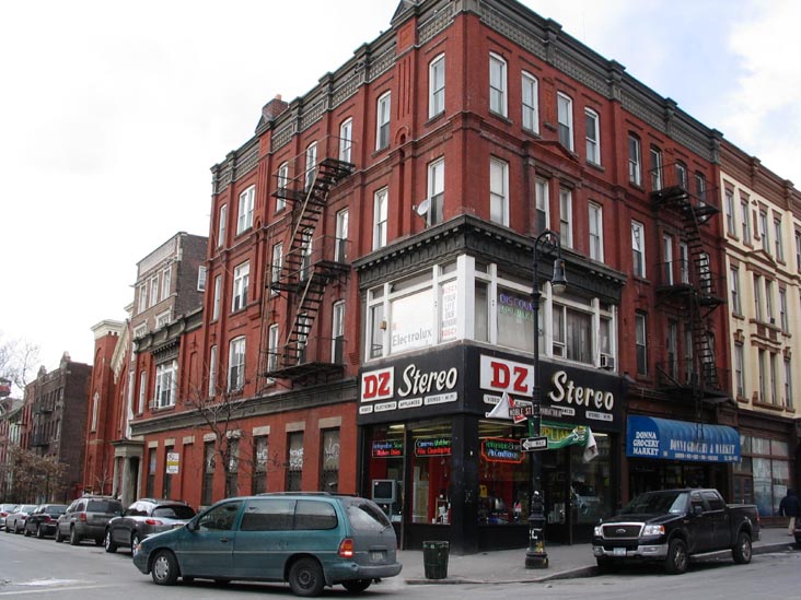 Manhattan Avenue and Noble Avenue, NW Corner, Greenpoint, Brooklyn