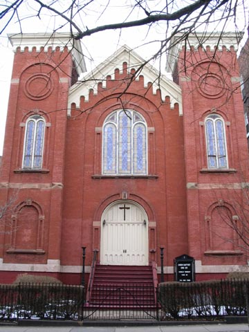 Union Baptist Church (Originally First Baptist Church of Greenpoint) 151 Noble Street, Greenpoint, Brooklyn, March 10, 2005