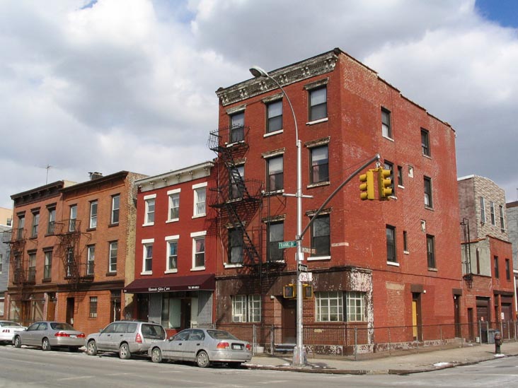 Franklin and Noble Street, NE Corner, Greenpoint, Brooklyn, March 10, 2005