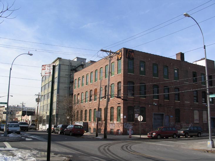 Norman Avenue and North Henry Street, NW Corner, Greenpoint, Brooklyn, February 7, 2005