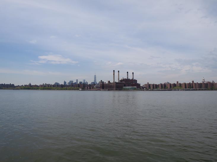 View Toward Lower Manhattan From Recreational Pier, Transmitter Park, Greenpoint, Brooklyn, May 12, 2014