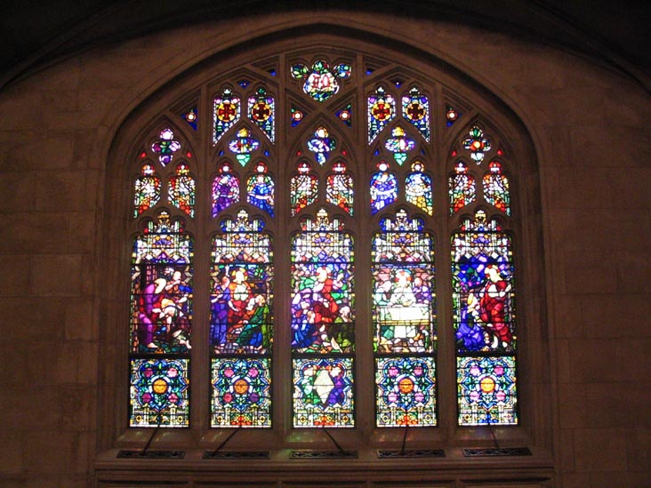 Stained Glass, Green-Wood Cemetery Chapel, Brooklyn