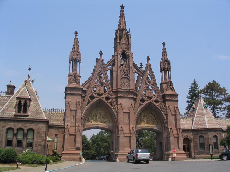 25th Street Main Entrance Gate, Greenwood Cemetery