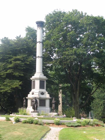 Civil War Soldiers' Monument, Greenwood Cemetery, Brooklyn